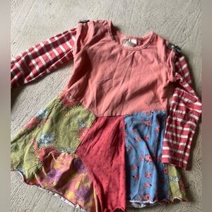 Matilda Jane Colorful Patchwork Long Sleeve top